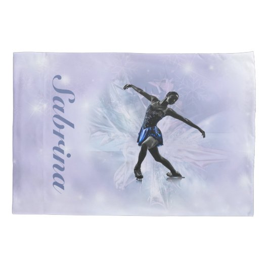 アイススケートの枕箱 枕カバー (裏面)