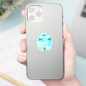 アイススケートの氷のキューブ シール (スマートフォン)