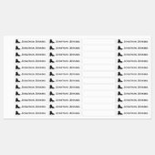 アイススケートまたはアイロンのロゴラベル ラベル (シート)