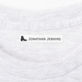 アイススケートまたはアイロンのロゴラベル ラベル (貼付)