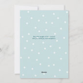 アイススケートを履くサンタ - 写真を使わないフラットなホリデーカード シーズンカード (裏面)