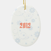 アイススケートオーナメント セラミックオーナメント (裏面)