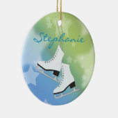 アイススケートオーナメント セラミックオーナメント (右)