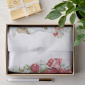 アイススケートシュークリスマス 薄葉紙 (ギフト)