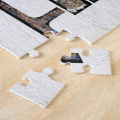 アイススケートジグソーパズル – ミックスメディアアート ジグソーパズル (側面)