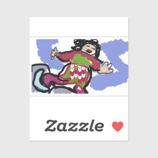 アイススケートダンス シール (シート)