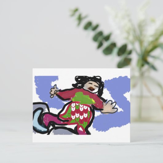 アイススケートダンス ポストカード (スタンド正面)