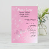 アイススケートパーティー 招待状 (スタンド正面)