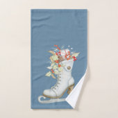 アイススケートブーケ バスタオルセット (ハンドタオル)