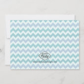 アイススケートボーイブルーアイススケートで滑る誕生日招待状 招待状 (裏面)