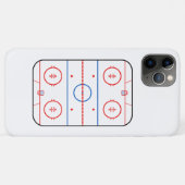 アイススケートリンク図 ハッケーゲームコンパニオン Case-Mate iPhoneケース (裏面(横))
