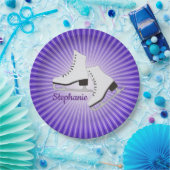 アイススケート紙パーティープレート ペーパープレート (パーティー)