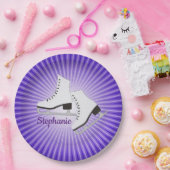 アイススケート紙パーティープレート ペーパープレート (パーティー)