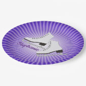 アイススケート紙パーティープレート ペーパープレート (アングル)