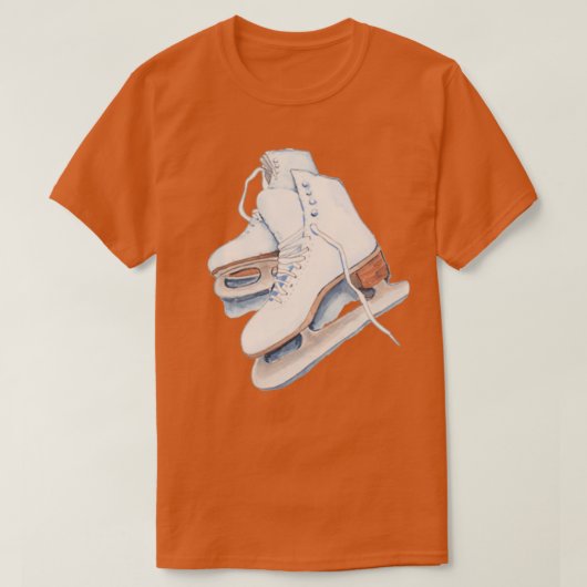 アイススケート10 Tシャツ (デザイン正面)
