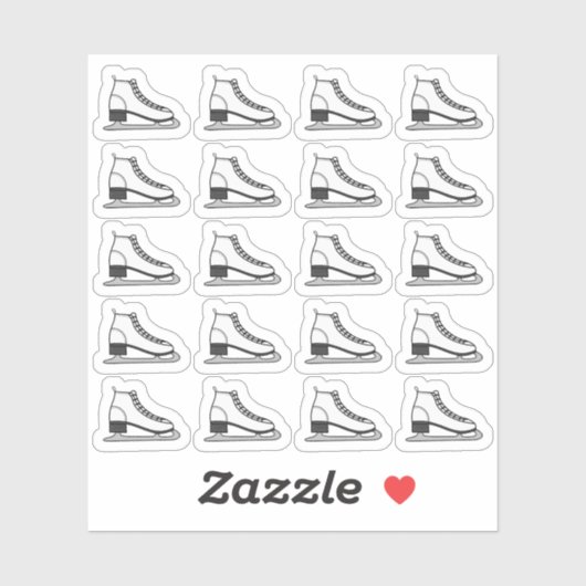 アイススケート ブーツ フィギュアスケート アイスホッケー プランナー シール (シート)