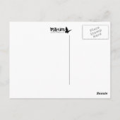 アイススケート ポストカード (裏面)