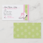 アイススケート 名刺 (正面/裏面)