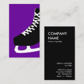 アイススケート 名刺 (正面/裏面)