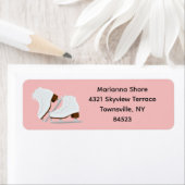 アイススケート 返送先ラベル ラベル (インサイチュ)