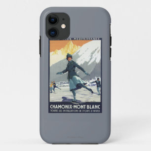 アイススケート- PLMのオリンピック広告宣伝ポスター iPhone 11 ケース