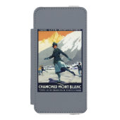 アイススケート- PLMのオリンピック広告宣伝ポスター INCIPIO iPhoneウォレットケース (フォリオ 正面)