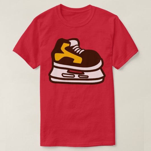 アイススケート Tシャツ (デザイン正面)