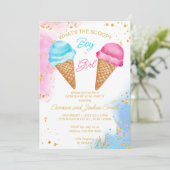 アイススケープのジェンダー発表 招待状 (スタンド正面)