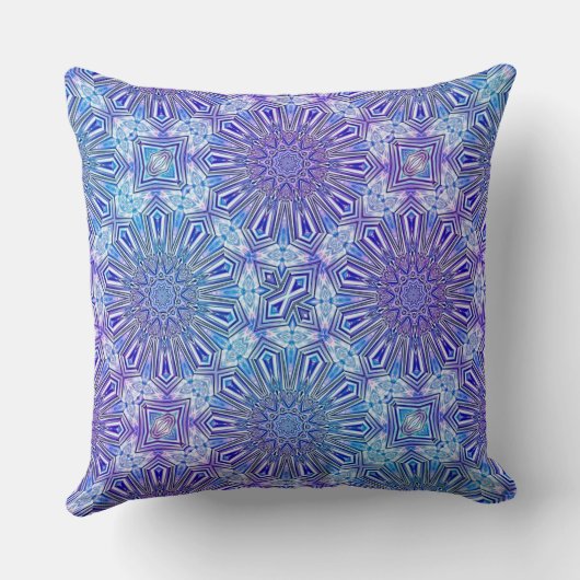 アイススター万華鏡のように千変万化するパターンパターン装飾用クッション2 クッション (裏面)
