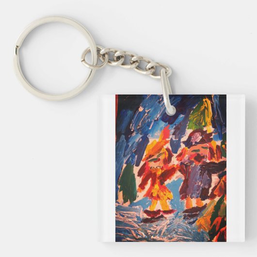 アイスステークスおもしろい キーホルダー (正面)