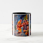 アイスステークスおもしろい ツートーンマグカップ (中央)