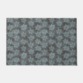 アイススノーフレークスノーフレークデザイン ドアマット