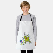 アイススプレーダーツダーツ エプロン (着用した状態)