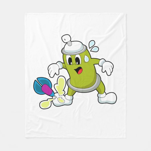 アイススプレーダーツダーツ フリースブランケット (正面)