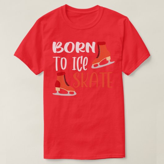アイスス生まれケート Tシャツ (デザイン正面)