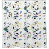 アイスタースプラントアーモダント シャワーカーテン (正面)