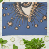 アイスターズムーンシテリア新しい キッチンタオル (折り畳み)