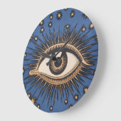 アイスターズムーンシテリア新しい ラージ壁時計 (傾斜)