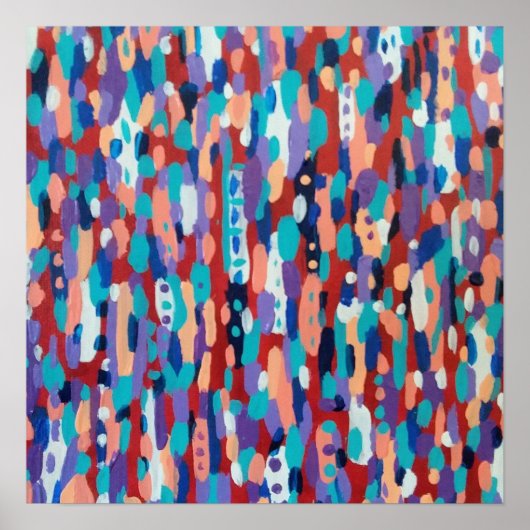 アイスダンス抽象芸術 ポスター (正面)