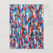 アイスダンス抽象芸術 ポストカード (正面)