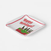 アイスチェストビールハクールップホリデー ペーパープレート (傾斜あり)