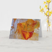 アイスティリリー カード (黄色い花)