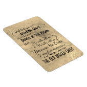 アイスティル信じハイムズ引用文 マグネット (右側)