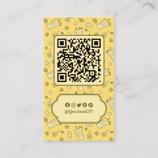 アイスティー名刺 名刺 (裏面)