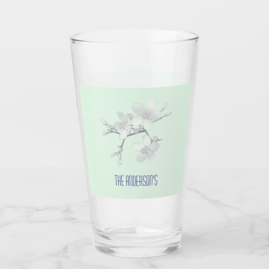 アイスティー彼女がグラスを流した タンブラーグラス (裏面)