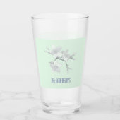 アイスティー彼女がグラスを流した タンブラーグラス (正面)
