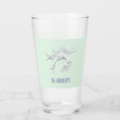 アイスティー彼女がグラスを流した タンブラーグラス (裏面)