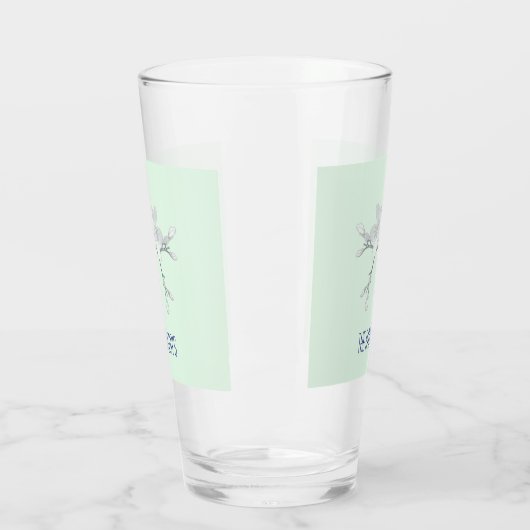 アイスティー彼女がグラスを流した タンブラーグラス (左)