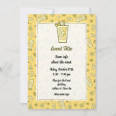 アイスティー招待状 招待状 (裏面)