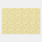 アイスティー模様包み紙シート ラッピングペーパーシート (正面3)